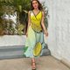 thumbnail image 5 of Delicious Lemon Vestido Sin Mangas , Vestidos De Lujo Para Ocasiones Oficiales, 5 of 5