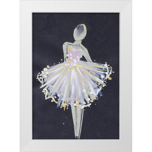 Seay, Anne 11x14 White Modern Wood Framed Museum Art Print Titled - Runway Fashion II