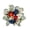 🍒 Multicolor_New#3138, variant on Independence Day Candle Holder Wreath– Artificial Daisy Floral Candle Centerpiece, Red White Blue, 7.87 in Table Decor, Holiday Party Mantel