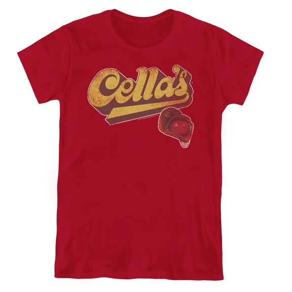 Tootsie Roll Cellas Logo S/S Women's T-Shirt Cardinal