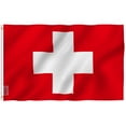 thumbnail image 1 of ANLEY Fly Breeze 3x5 Foot Switzerland Flag - Swiss Flags Polyester, 1 of 6