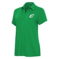 thumbnail image 2 of Women's Antigua Kelly Green Cleveland Cavaliers St. Patrick's Day-Era Polo, 2 of 4