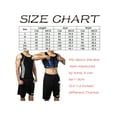 thumbnail image 3 of YouLoveIt Men Zipper Waist Trainer Vest Sweat Vest Weight Loss Body Shaper Shirt Tank Shapewear Workout Body Slimming Shirt for Rnnning Yoga Fitness, 3 of 8