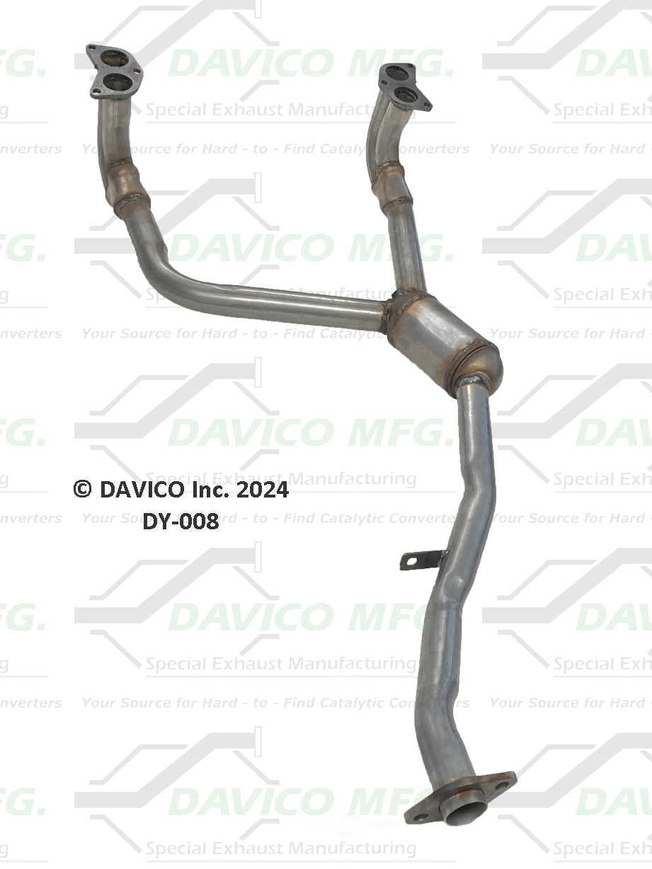 Davico Mfg DY-008 Direct-Fit Catalytic Converter