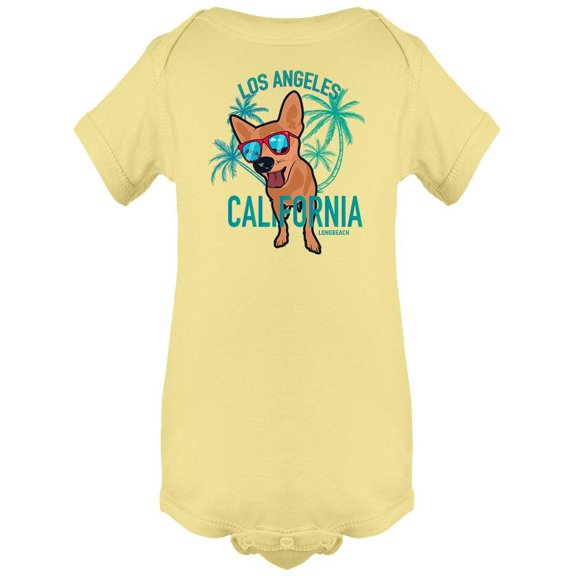 Cool Dog With Sunglass Bodysuit Infant -Image by Shutterstock, Newborn