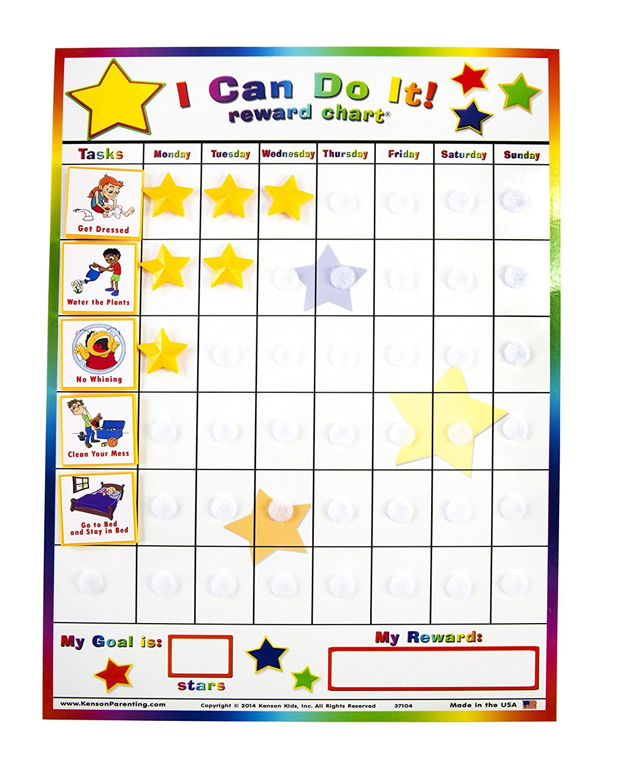 Reward Chart For 6 Year Old