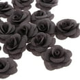 thumbnail image 3 of pitrice 20 Pieces Silk Rose Flower Head Bud DIY Craft Wedding Decor Gray, 3 of 9