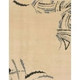 thumbnail image 1 of Ahgly Company Indoor Rectangle Abstract Yellow Solid Area Rugs, 5' x 8', 1 of 6