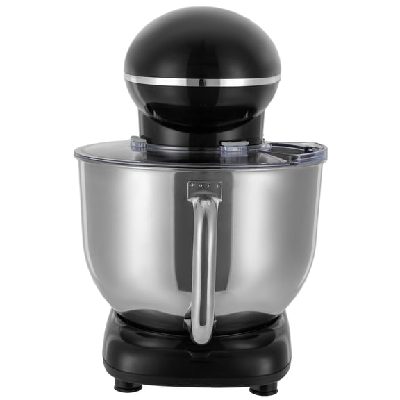 Food Processor, 1350W Electric Stand Mixer with LCD Display, 6.5 Quart Bowl, 6 1 Speeds, Includes Dough Hook, Beater, Whisk, for Baking, Kneading, Mixing, 110V, Black