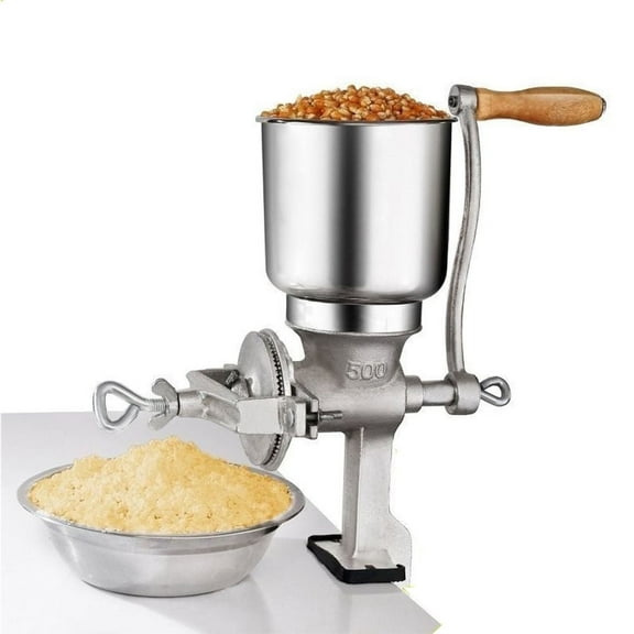 Zimtown Manual Grain Grinder, Corn Mill, Grain Mill, Hand Crank Grain Grinder for Wheat, Coffee, Nuts