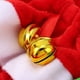 thumbnail image 5 of Costume Christmas With Hat Dress Festive With Bells And Pom-poms Tree Red And Green, 5 of 7