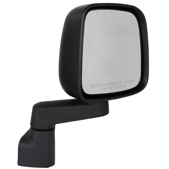 Right Door Mirror Fits Jeep Wrangler 2003-2006 Non-Powered Non-Heat Ch1321259