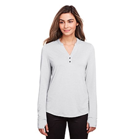 Ladies' Jaq Snap Up Stretch Performance Pullover Hoodie NE400W