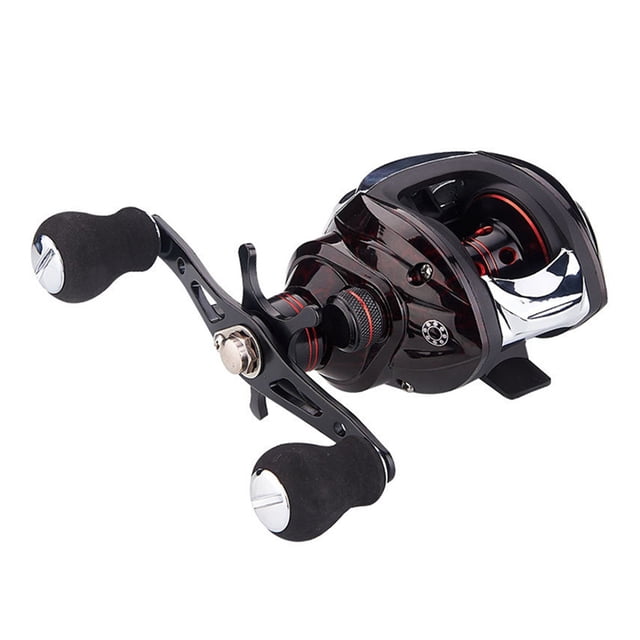 Baitcasting Reel Spool Trolling Reel Reels Profile Fishing Reel Reel Fishing ,Rigid Aluminum Skeletal Frame