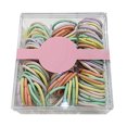 thumbnail image 1 of Élastiques à Cheveux pour Enfants - 100 Pcs Bandes Extensibles pour Queue de Cheval pour Filles, 1 of 10