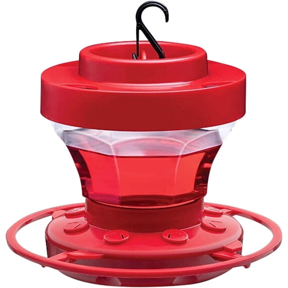 Kingfansion Hummingbird Feeders Hummingbird Feeders for Outdoors Hanging, Plastic, 8 Feeding Ports