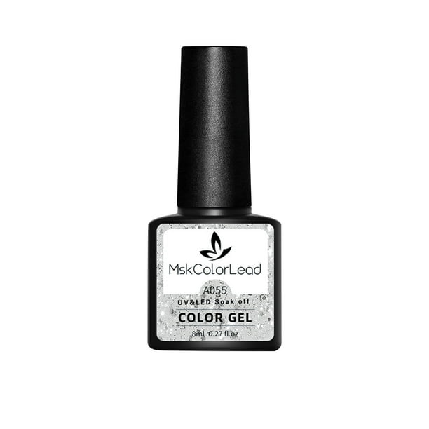 Gel Polish,Nail Polish Kit,Gel Nail Polish,Pure Color Nail Glue