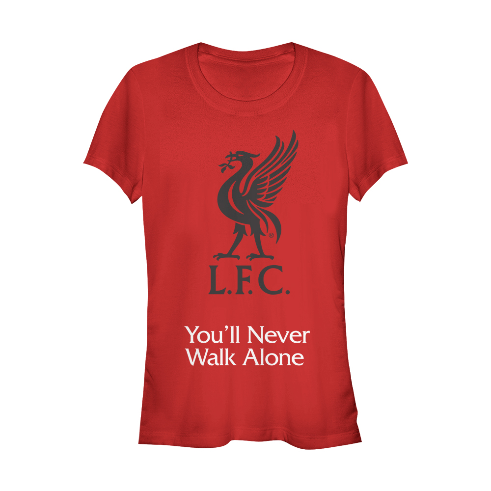 Clothing Knits Tees Crossbridgecc Org Liverpool Football Club Juniors Bird Logo Never Walk Alone T Shirt