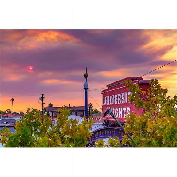 36 x 24 in. University Heights, San Diego From Kairoa Fine Print Wall Art