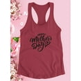 thumbnail image 3 of Mother's Day Heart  Racerback Tank Women -Image by Shutterstock, Female Medium, 3 of 4