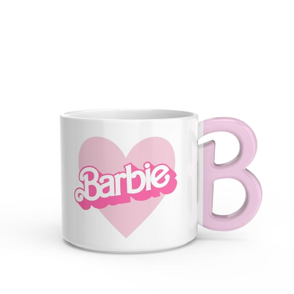 Taza de café Zak Designs Barbie Ceramic, 450 ml, coleccionable