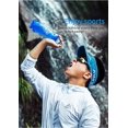 thumbnail image 2 of Frasco blando plegable Botellas de agua para correr Frasco plegable para paquete de hidratación Ciclismo Maratón Correr Senderismo (500 ml/16,9 oz - 1 unidad), 2 of 5
