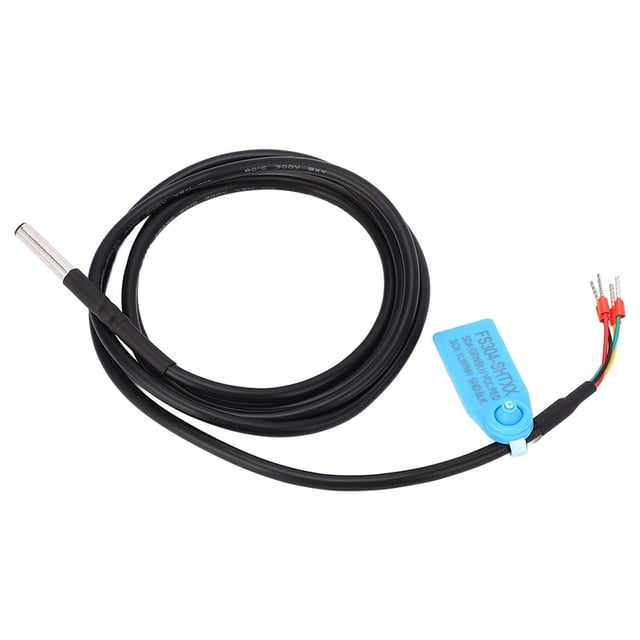 Sonda del sensor de temperatura y Humedad NikouMX Sonda Temperatura del suelo Humedad Impermeable