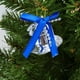 thumbnail image 4 of Mini Árbol de Navidad Navidad Reloj Plástico Colgante 3.5cm Apertura Del Viento Campana Mini Decoración Colgante Ornamento 6 Piezas Azules Decoraciones de Navidad, 4 of 6