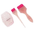 thumbnail image 4 of Kit de Tinte para el Cabello, Herramiente de Tinte para El Cabello Abdomenador Rosa Ergonímico Profesional Para Peluquería para Peluquería para Hogar, 4 of 7