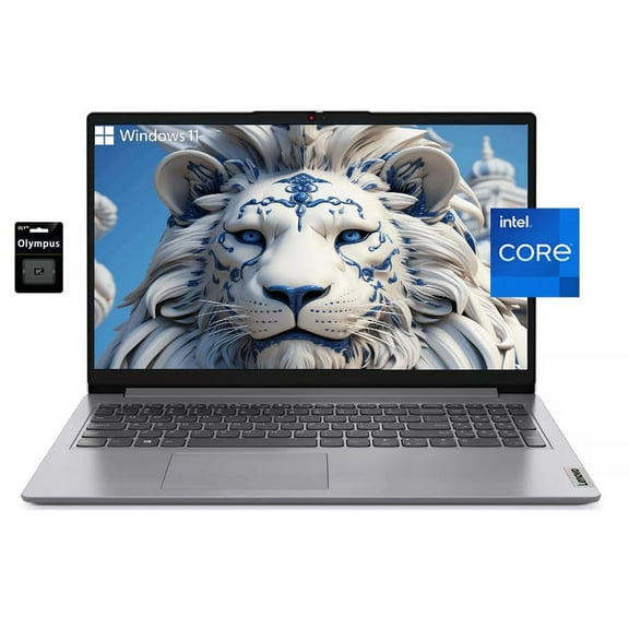 Lenovo Newest IdeaPad 1i 15.6" Laptop, Intel Core i5-1235U Processor, 12GB RAM Memory, 256GB SSD Storage, Integrated Intel Iris Xe Graphics, Webcam, Bluetooth, HDMI, USB-C, Win 11 Home/OLY