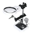 thumbnail image 3 of LED Light Helping Hands Magnifier Soldering Station 3.5X 5.25X Lighted Stand, 3 of 4