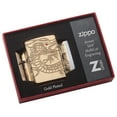 thumbnail image 6 of Zippo Chinese Dragon Armor High Polish Gold Plate Windproof Pocket Lighter, 6 of 6