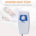 thumbnail image 3 of Alternating Air Pressure Mattress Pad: Mattress Topper for Bed Sore Prevention - with Waterproof, Heat Resistant Ulcer Cushion Pad & Whisper Quiet Pump - Home & Hospital Use, 3 of 8