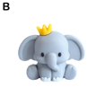 thumbnail image 1 of Forest Animal Cake Topper Tropical Jungle Safari Lion Elephant Giraffe Monkey Q3V5, 1 of 9