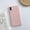 cherry pink, variant on Liquid Silicone Gel Rubber Shockproof Shell Ultra-Thin [Slim Fit] Soft 4 Side Full Protection Cover, For iPhone X, black