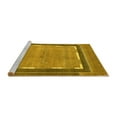 thumbnail image 2 of Ahgly Company Machine Washable Indoor Rectangle Abstract Yellow Modern Area Rugs, 6' x 9', 2 of 4