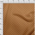 thumbnail image 3 of oneOone Viscose Chiffon Orange Fabric Geometric Craft Projects Decor Fabric Printed By The Yard 42 Inch Wide, 3 of 4