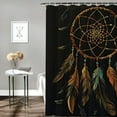 BCIIG Dream Catcher Feathers Bathroom Decor Set with Hooks, Colorful ...