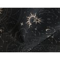 thumbnail image 3 of Ambesonne Horoscope Quilted Coverlet 3 Pcs, Esoterism Sun and Moon, Queen Size, Charcoal Grey and Eggshell, 3 of 4