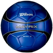 Wilson Matrix Soccer Ball, Blue Size 5