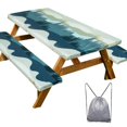 thumbnail image 1 of Mantel para mesa de picnic Play Tailor para camping, impermeable, 180 x 75 cm, 1 of 7
