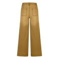 thumbnail image 6 of BUIGTTKLOP Denim Pants for Women High Waisted Jeans Pants Straigt Wide Leg Loose Fitted Summer Trousers, 6 of 6