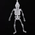thumbnail image 3 of Amdohai 2 Meters 10LEDs Skulls Design String Light Constant Bright Mode 2 * AA Cell Operated for Halloween Party Home Decoration Present Gift, 3 of 8
