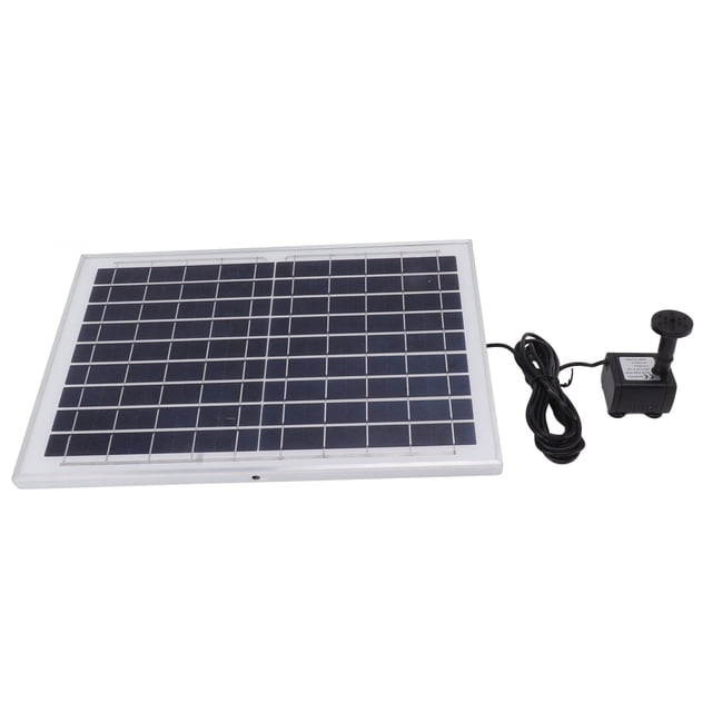 Kit de Bomba de agua solar Jadeshay Bomba de fuente solar 9 V confiable y duradero