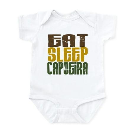 

CafePress - Eat Sleep Capoeira Infant Bodysuit - Baby Light Bodysuit Size Newborn - 24 Months