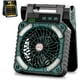thumbnail image 1 of Ventilador de Camping|10400 mAh Ventilador Portátil Solar y USB Recargable|Ventiladores de Escritorio Solar con Linterna LED Temporizador 4 Velocidades para Aire Libre Exteior Interior y Emergencias, 1 of 5