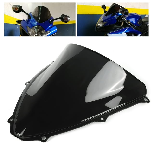 Parabrisas De Motocicleta PC Deflector De Viento Parabrisas Grande Para GSXR 600 750 K6 2006 A 2007