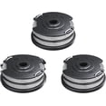 thumbnail image 1 of 3 Pack Dual String Trimmer Replacement Spool Compatible With Greenworks 0.065 Inch Weed Eater Line, 1 of 8