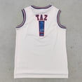 thumbnail image 4 of Camiseta de baloncesto Trillest Space Jam Bugs 1 Lola 10 Murray 22 TAZ D.Duck 2 White Tune Squad para hombre, ropa para fiesta de Halloween, 4 of 5