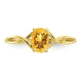 thumbnail image 5 of Primal Gold Genuine Citrine Birthstone Ring, 10 Karat Yellow Gold, 5 of 7